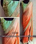 NEW DESIGNER ORANGE LAYCRA SILK GEORGETTE INDIAN MULTY WITH SEQUNCE SAREE @ 48% OFF Rs 1329.00 Only FREE Shipping + Extra Discount - saree, Buy saree Online, laycra silk, deasiner  saree, Buy deasiner  saree,  online Sabse Sasta in India -  for  - 10408/20160622