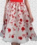 Designer White & Red Colour Semi Stitched Western Wear @ 57% OFF Rs 1051.00 Only FREE Shipping + Extra Discount - Kurta, Buy Kurta Online, Kurti, Tunic, Buy Tunic,  online Sabse Sasta in India - Tunic for Women - 10464/20160627