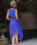Designer Blue Colour Semi Stitched Western Wear- Western Dress, Buy Western Dress Online, tunic, western top, Buy western top,  online Sabse Sasta in India - Tunic for Women - 10008/20160521