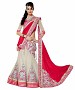 MAHARANI RED NET LEHENGA @ 73% OFF Rs 730.00 Only FREE Shipping + Extra Discount -  online Sabse Sasta in India - Lehengas for Women - 10108/20160528