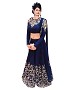 Blue HEAVY  LEHENGA @ 72% OFF Rs 581.00 Only FREE Shipping + Extra Discount -  online Sabse Sasta in India -  for  - 10129/20160528