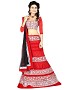 STYLISH RED LEHENGA @ 73% OFF Rs 1434.00 Only FREE Shipping + Extra Discount -  online Sabse Sasta in India - Lehengas for Women - 10110/20160528