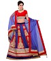 FANCY Blue LEHENGA @ 74% OFF Rs 1966.00 Only FREE Shipping + Extra Discount -  online Sabse Sasta in India -  for  - 10113/20160528