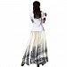 Layroz White and Black Faux Geogette Digital Printed Exclusive Skirt For Women's- Printed Skirt, Buy Printed Skirt Online, Letest Skirt, Skirt, Buy Skirt,  online Sabse Sasta in India -  for  - 10878/20160721