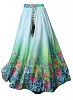 Layroz Sky Blue Faux Geogette Digital Printed Exclusive Skirt For Women's- Printed Skirt, Buy Printed Skirt Online, Letest Skirt, Skirt, Buy Skirt,  online Sabse Sasta in India - Skirts for Women - 10879/20160721