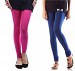 Cotton Pink and Blue Color Leggings Combo @ 31% OFF Rs 407.00 Only FREE Shipping + Extra Discount - Stylish legging, Buy Stylish legging Online, simple legging, Combo Deal, Buy Combo Deal,  online Sabse Sasta in India - Leggings for Women - 7099/20160318