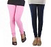 Cotton Light Pink and Dark Blue Color Leggings Combo @ 31% OFF Rs 407.00 Only FREE Shipping + Extra Discount - Stylish legging, Buy Stylish legging Online, simple legging, Combo Deal, Buy Combo Deal,  online Sabse Sasta in India - Leggings for Women - 7103/20160318