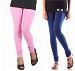 Cotton Light Pink and Blue Color Leggings Combo @ 31% OFF Rs 407.00 Only FREE Shipping + Extra Discount - Stylish legging, Buy Stylish legging Online, simple legging, Combo Deal, Buy Combo Deal,  online Sabse Sasta in India - Leggings for Women - 7119/20160318