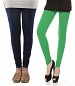 Cotton Dark Blue and Green Color Leggings Combo @ 31% OFF Rs 407.00 Only FREE Shipping + Extra Discount - Stylish legging, Buy Stylish legging Online, simple legging, Combo Deal, Buy Combo Deal,  online Sabse Sasta in India - Leggings for Women - 7178/20160318