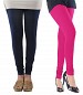 Cotton Dark Blue and Pink Color Leggings Combo @ 31% OFF Rs 407.00 Only FREE Shipping + Extra Discount - Stylish legging, Buy Stylish legging Online, simple legging, Combo Deal, Buy Combo Deal,  online Sabse Sasta in India - Leggings for Women - 7179/20160318
