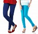 Cotton Sky Blue and Royal Blue Color Leggings Combo @ 31% OFF Rs 407.00 Only FREE Shipping + Extra Discount - Stylish legging, Buy Stylish legging Online, simple legging, Combo Deal, Buy Combo Deal,  online Sabse Sasta in India - Leggings for Women - 7206/20160318