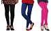 Cotton Black,Royal Blue and Pink Color Leggings Combo @ 31% OFF Rs 617.00 Only FREE Shipping + Extra Discount - Stylish legging, Buy Stylish legging Online, simple legging, Combo Deal, Buy Combo Deal,  online Sabse Sasta in India - Leggings for Women - 7491/20160318