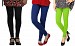 Cotton Black,Royal Blue and Parrot Green Color Leggings Combo @ 31% OFF Rs 617.00 Only FREE Shipping + Extra Discount - Stylish legging, Buy Stylish legging Online, simple legging, Combo Deal, Buy Combo Deal,  online Sabse Sasta in India - Leggings for Women - 7493/20160318