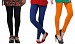 Cotton Black,Royal Blue and Dark Orange Color Leggings Combo @ 31% OFF Rs 617.00 Only FREE Shipping + Extra Discount - Stylish legging, Buy Stylish legging Online, simple legging, Combo Deal, Buy Combo Deal,  online Sabse Sasta in India - Leggings for Women - 7497/20160318