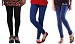 Cotton Black,Royal Blue and Blue Color Leggings Combo @ 31% OFF Rs 617.00 Only FREE Shipping + Extra Discount - Stylish legging, Buy Stylish legging Online, simple legging, Combo Deal, Buy Combo Deal,  online Sabse Sasta in India - Leggings for Women - 7501/20160318