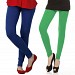 Cotton Royal Blue and Green Color Leggings Combo @ 31% OFF Rs 407.00 Only FREE Shipping + Extra Discount - Stylish legging, Buy Stylish legging Online, simple legging, Combo Deal, Buy Combo Deal,  online Sabse Sasta in India - Leggings for Women - 7232/20160318
