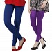 Cotton Royal Blue and Purple Color Leggings Combo @ 31% OFF Rs 407.00 Only FREE Shipping + Extra Discount - Stylish legging, Buy Stylish legging Online, simple legging, Combo Deal, Buy Combo Deal,  online Sabse Sasta in India - Leggings for Women - 7238/20160318
