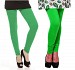 Cotton Green and Light Green Color Leggings Combo @ 31% OFF Rs 407.00 Only FREE Shipping + Extra Discount - Stylish legging, Buy Stylish legging Online, simple legging, Combo Deal, Buy Combo Deal,  online Sabse Sasta in India - Leggings for Women - 7252/20160318