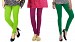 Cotton Parrot Green,Dark Pink and Dark Green Color Leggings Combo @ 31% OFF Rs 617.00 Only FREE Shipping + Extra Discount - Stylish legging, Buy Stylish legging Online, simple legging, Combo Deal, Buy Combo Deal,  online Sabse Sasta in India - Leggings for Women - 7543/20160318