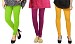 Cotton Parrot Green,Dark Pink and Yellow Color Leggings Combo @ 31% OFF Rs 617.00 Only FREE Shipping + Extra Discount - Stylish legging, Buy Stylish legging Online, simple legging, Combo Deal, Buy Combo Deal,  online Sabse Sasta in India - Leggings for Women - 7545/20160318
