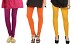 Cotton Dark Pink,Orange and Yellow Color Leggings Combo @ 31% OFF Rs 617.00 Only FREE Shipping + Extra Discount - Stylish legging, Buy Stylish legging Online, simple legging, Combo Deal, Buy Combo Deal,  online Sabse Sasta in India - Leggings for Women - 7551/20160318