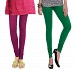 Cotton Dark Pink and Dark Green Color Leggings Combo @ 31% OFF Rs 407.00 Only FREE Shipping + Extra Discount - Stylish legging, Buy Stylish legging Online, simple legging, Combo Deal, Buy Combo Deal,  online Sabse Sasta in India - Leggings for Women - 7285/20160318