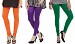 Cotton Orange,Purple and Dark Green Color Leggings Combo @ 31% OFF Rs 617.00 Only FREE Shipping + Extra Discount - Stylish legging, Buy Stylish legging Online, simple legging, Combo Deal, Buy Combo Deal,  online Sabse Sasta in India - Leggings for Women - 7554/20160318
