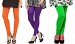 Cotton Orange,Purple and Light Green Color Leggings Combo @ 31% OFF Rs 617.00 Only FREE Shipping + Extra Discount - Stylish legging, Buy Stylish legging Online, simple legging, Combo Deal, Buy Combo Deal,  online Sabse Sasta in India - Leggings for Women - 7555/20160318