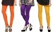 Cotton Orange,Purple and Yellow Color Leggings Combo @ 31% OFF Rs 617.00 Only FREE Shipping + Extra Discount - Stylish legging, Buy Stylish legging Online, simple legging, Combo Deal, Buy Combo Deal,  online Sabse Sasta in India - Leggings for Women - 7556/20160318