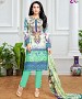Unstitched Long Straight Pakistani style elegant printed suit for summer @ 40% OFF Rs 1113.00 Only FREE Shipping + Extra Discount - Cotton Suit, Buy Cotton Suit Online, Semi-stitched Suit, Partywear suit, Buy Partywear suit,  online Sabse Sasta in India - Salwar Suit for Women - 9196/20160511