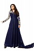 Designer Blue Pure Georgette Gown type salwar suit- salwar suits for women, Buy salwar suits for women Online, dress materials for women, dress materials for women, Buy dress materials for women,  online Sabse Sasta in India -  for  - 10641/20160629