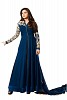 Designer Navy blue Pure Georgette Gown type salwar suit- salwar suits for women, Buy salwar suits for women Online, tops, dress materials for women, Buy dress materials for women,  online Sabse Sasta in India - Gown for Women - 10646/20160629
