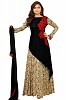 Black semi stitched Pure Georgette Gown type salwar suit- salwar suits for women, Buy salwar suits for women Online, tops, dress materials for women, Buy dress materials for women,  online Sabse Sasta in India - Gown for Women - 10649/20160629