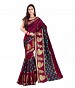 Red Jacquard silk saree @ 31% OFF Rs 1173.00 Only FREE Shipping + Extra Discount - Jacquard silk saree, Buy Jacquard silk saree Online, Printed Saree, Casual Saree, Buy Casual Saree,  online Sabse Sasta in India - Sarees for Women - 5715/20151223