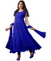 BLUE BRASSO SUIT @ 51% OFF Rs 470.00 Only FREE Shipping + Extra Discount -  online Sabse Sasta in India - Salwar Suit for Women - 10051/20160528