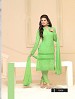 Thankar Latest Designer Heavy Parrot Embroidery Straight Suit @ 49% OFF Rs 864.00 Only FREE Shipping + Extra Discount - Chiffon, Buy Chiffon Online, Semi-stitched, Emboridered Dress, Buy Emboridered Dress,  online Sabse Sasta in India -  for  - 3235/20150925