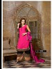 Thankar Latest Designer Heavy Pink Embroidery Straight Suit @ 31% OFF Rs 2039.00 Only FREE Shipping + Extra Discount - Georgette, Buy Georgette Online, Semi-stitched, palazzo Style Suit, Buy palazzo Style Suit,  online Sabse Sasta in India - Semi Stitched Anarkali Style Suits for Women - 3258/20150925
