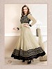 Thankar Latest Designer Heavy Cream Embroidery Anarkali Suit @ 52% OFF Rs 741.00 Only FREE Shipping + Extra Discount - Georgette, Buy Georgette Online, Semi-stitched, Anarkali suit, Buy Anarkali suit,  online Sabse Sasta in India - Semi Stitched Anarkali Style Suits for Women - 3278/20150925