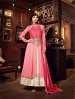 Thankar New Western Style Designer Pink Embroidery Anarkali Suit @ 31% OFF Rs 2286.00 Only FREE Shipping + Extra Discount - Net ,Georgette, Buy Net ,Georgette Online, Semi-stitched, Anarkali suit, Buy Anarkali suit,  online Sabse Sasta in India - Semi Stitched Anarkali Style Suits for Women - 3296/20150925