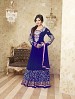 THANKAR LATEST EMBROIDERED DESIGNER BLUE ANARKALI SUITS @ 31% OFF Rs 1977.00 Only FREE Shipping + Extra Discount - Georgette, Buy Georgette Online, Semi-stitched, Anarkali suit, Buy Anarkali suit,  online Sabse Sasta in India -  for  - 3339/20150925