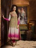THANKAR ATTRACTIVE LATEST DESIGNER PINK AND OLIVE GREEN ANARKALI SUITS @ 31% OFF Rs 2409.00 Only FREE Shipping + Extra Discount - Chiffon, Buy Chiffon Online, Semi-stitched, Straight suit, Buy Straight suit,  online Sabse Sasta in India - Semi Stitched Anarkali Style Suits for Women - 3365/20150925