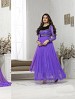 THANKAR FABULOUS LATEST DESIGNER LAVENDER ANARKALI SUITS @ 27% OFF Rs 1050.00 Only FREE Shipping + Extra Discount - SILKY NET, Buy SILKY NET Online, Semi-stitched, Anarkali suit, Buy Anarkali suit,  online Sabse Sasta in India -  for  - 3354/20150925