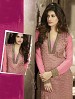 THANKAR LATEST EMBROIDERED DESIGNER PINK STRAIGHT SUITS @ 31% OFF Rs 2409.00 Only FREE Shipping + Extra Discount - Suit, Buy Suit Online, Semi Stitched, Georgette, Buy Georgette,  online Sabse Sasta in India -  for  - 3397/20150925