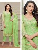 THANKAR NEW DESIGNER PARROT STRAIGHT PLAZO SUIT @ 31% OFF Rs 2409.00 Only FREE Shipping + Extra Discount - Suit, Buy Suit Online, Santoon, Faux Georgette, Buy Faux Georgette,  online Sabse Sasta in India -  for  - 3423/20150925
