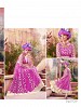 THANKAR ATTRACTIVE NET BRASSO DESIGNER VIOLET & CREAM ANARKALI SUITS @ 59% OFF Rs 1112.00 Only FREE Shipping + Extra Discount - Anarkali Suits, Buy Anarkali Suits Online, Santoon, Net, Buy Net,  online Sabse Sasta in India - Semi Stitched Anarkali Style Suits for Women - 3443/20150925