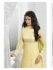 THANKAR LATEST DESIGNER CREAM LONG SLEEVE ANARKALI SUIT @ 66% OFF Rs 988.00 Only FREE Shipping + Extra Discount - Anarkali Suits, Buy Anarkali Suits Online, Santoon, Georgette, Buy Georgette,  online Sabse Sasta in India -  for  - 3463/20150925
