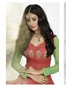 THANKAR LATEST DESIGNER RED & GREEN LONG SLEEVE ANARKALI SUIT @ 66% OFF Rs 988.00 Only FREE Shipping + Extra Discount - Anarkali Suits, Buy Anarkali Suits Online, Santoon, Georgette, Buy Georgette,  online Sabse Sasta in India - Semi Stitched Anarkali Style Suits for Women - 3464/20150925