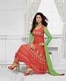 THANKAR LATEST DESIGNER RED & GREEN LONG SLEEVE ANARKALI SUIT @ 66% OFF Rs 988.00 Only FREE Shipping + Extra Discount - Anarkali Suits, Buy Anarkali Suits Online, Santoon, Georgette, Buy Georgette,  online Sabse Sasta in India -  for  - 3464/20150925
