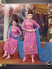 THANKAR NEW DESIGNER PINK AND BLUE STRAIGHT SUIT @ 43% OFF Rs 1173.00 Only FREE Shipping + Extra Discount - Santoon, Buy Santoon Online, Anarkali Suits, Chanderi, Buy Chanderi,  online Sabse Sasta in India -  for  - 3506/20150925