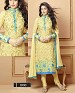 NEW DESIGNER YELLOW STRAIGHT SUIT @ 56% OFF Rs 1112.00 Only FREE Shipping + Extra Discount - Suit, Buy Suit Online, Georgette, Santoon, Buy Santoon,  online Sabse Sasta in India - Salwar Suit for Women - 4195/20151020